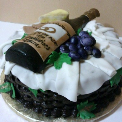 Wine And Cheese Basket