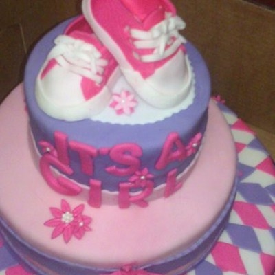 Pink And Purple Babyshower