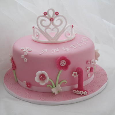 Angelina's 1St Birthday Cake