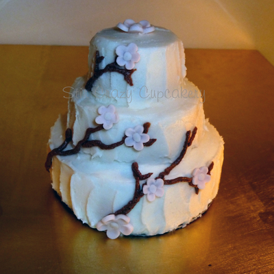 Mini Cherry Blossom Cake