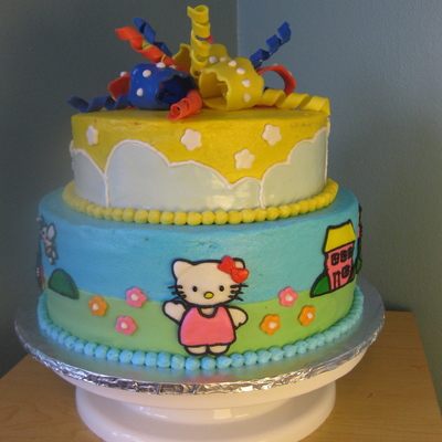 Colorful Hello Kitty Scene