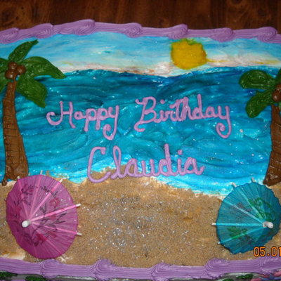 Beach Cake
