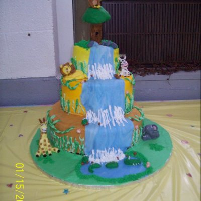 Waterfall Baby Shower