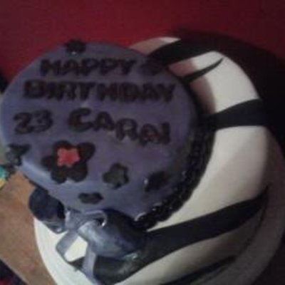 Purple Birthday Cake