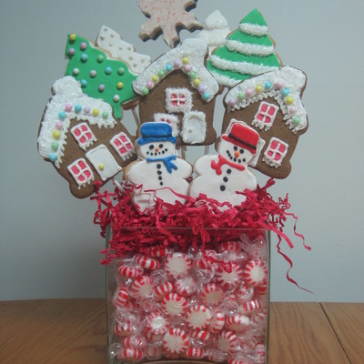 Chirstmas Bookie Bouquet