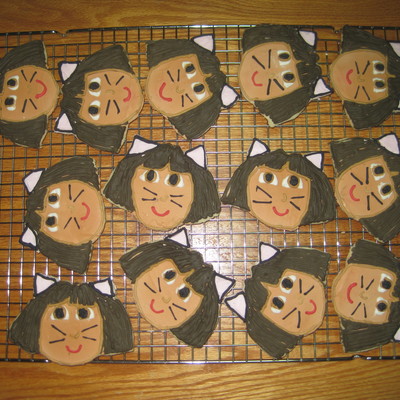 Dora Cake Cookies