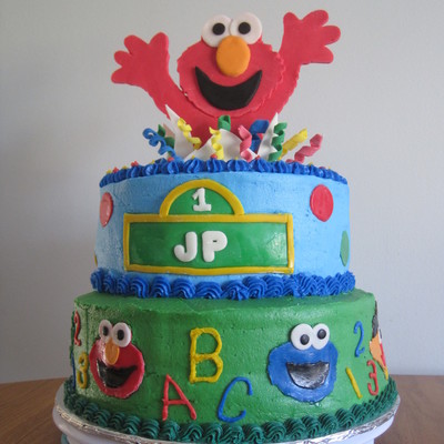 Sesame Street Cake