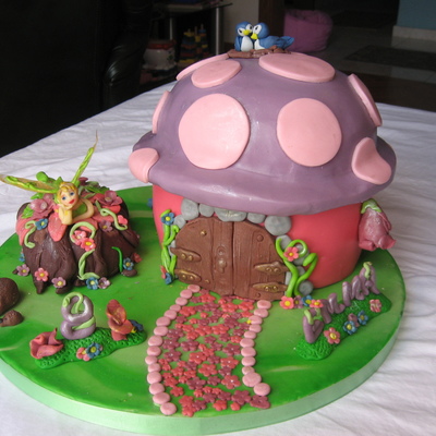 Tinkerbell's Mushroom House