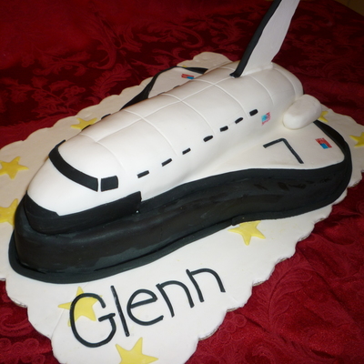 Space Shuttle Cake