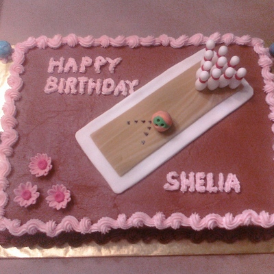 Bowling Cake