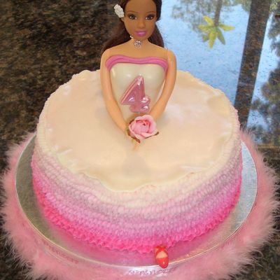 Ballerina Doll Cake