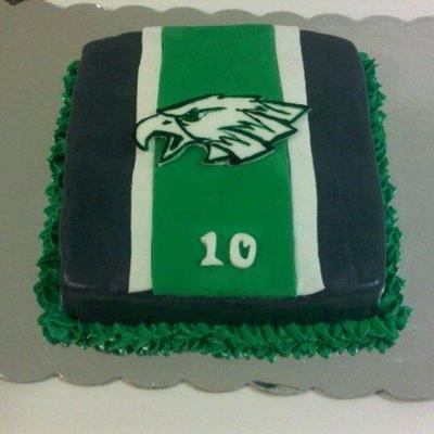 Philadelphia Eagles Birthday Cake