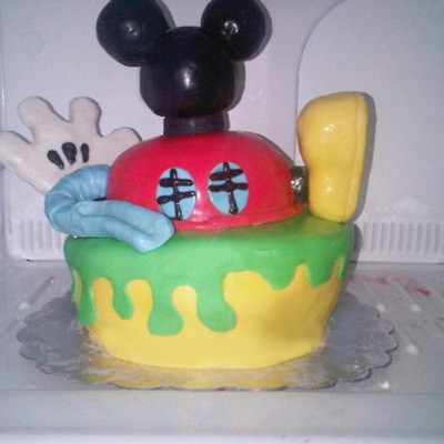 Mickey Mouse Clubhouse Birthday Cake