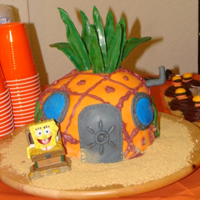 Spongebob's House Birthday Cake