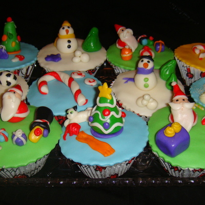 Christmas Cupcakes