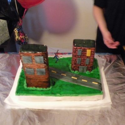 Spider-Man Birthday Cake