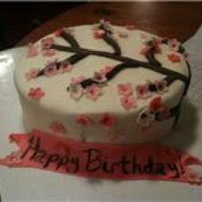 Cherry Blossom Cake