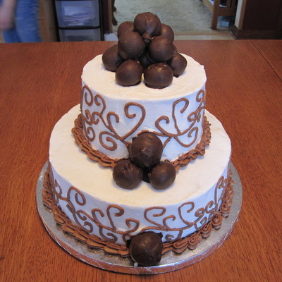 2 Tier Round Buttercream