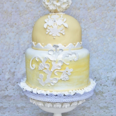 Topiary Wedding Cake