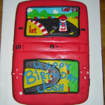 Nintendo Dsi - Mario Kart, Birthday Cake.