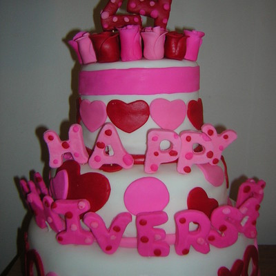 Valentine/anniversary Cake