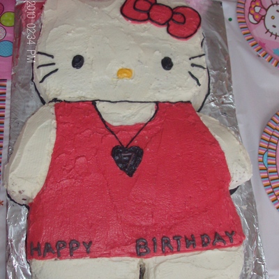 Hello Kitty Birthday Cake