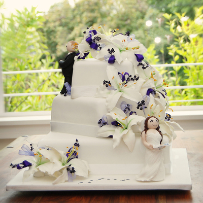 Story Wedding Cake