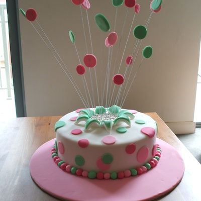 "exploding" Cake