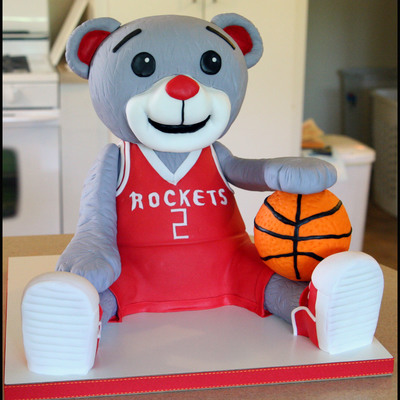 Clutch-Rockets Mascot
