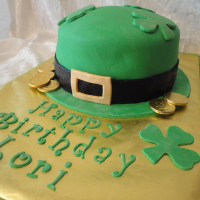 St. Patty's Birthday Cake