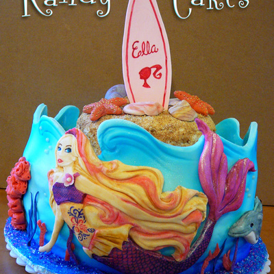 Mermaid Barbie Cake~