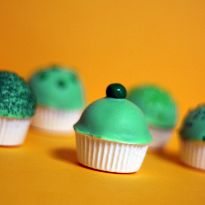 St. Patrick's Day Cupcake Bites