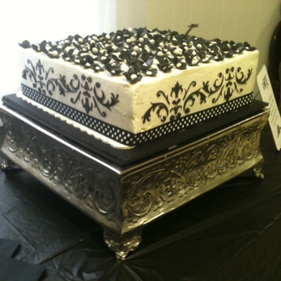 Mousseline Buttercream Stencilwork