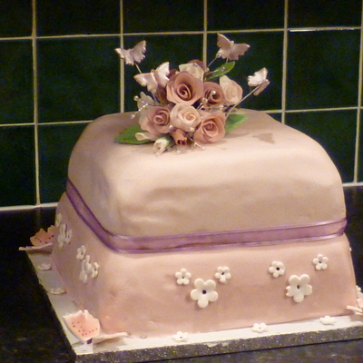 Friends Wedding Cake