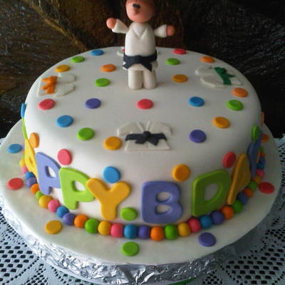 Karate Bday Cake