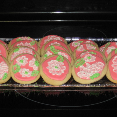 Brushed Embroidery Cookies