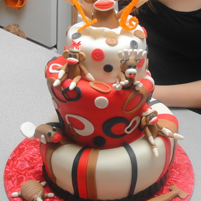 Sock Monkey And Friends