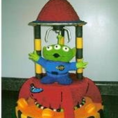 Toy Story Alien Cake