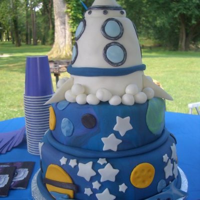 Outerspace And Rocketships