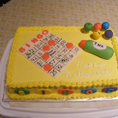 Retirement Cake