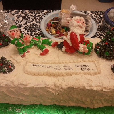 Company Christmas Cake
