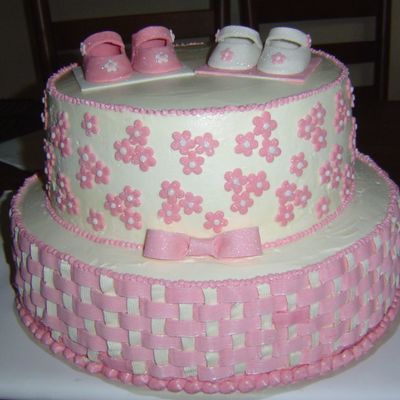 Twin Girls Baby Shower