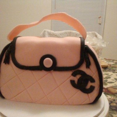 Chanel Purse Cake