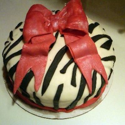 Red Zebra Cake