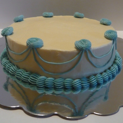 Blue Rosettes