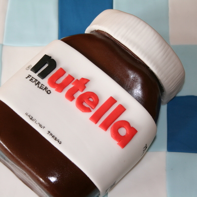 Nutella Jar Cake