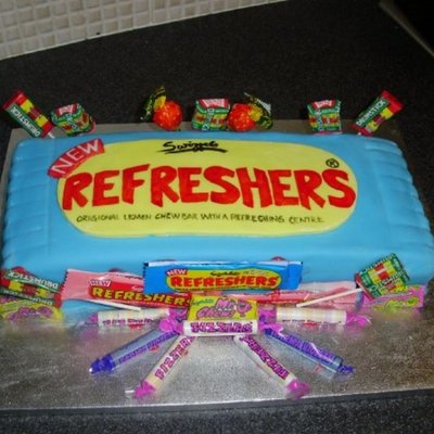 Refreshers Birthday Cake