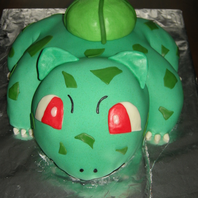 Bulbasaur Cake