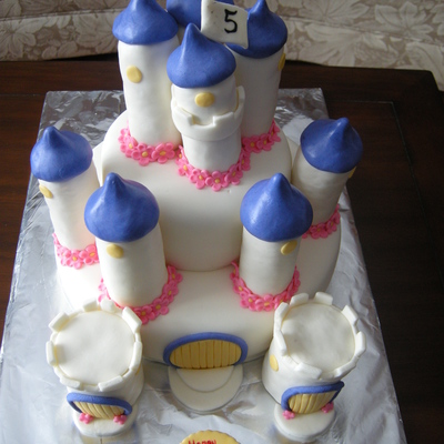 My Little Pony Castle Cake.
