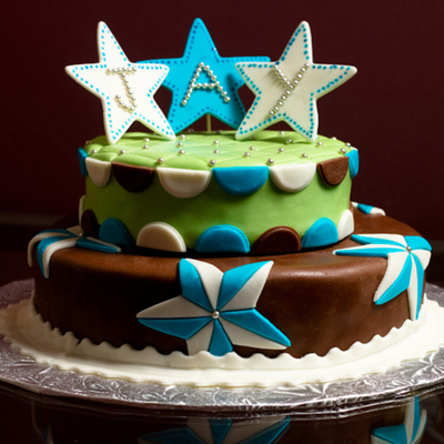Jay's "nautical Star" Birthday Cake!